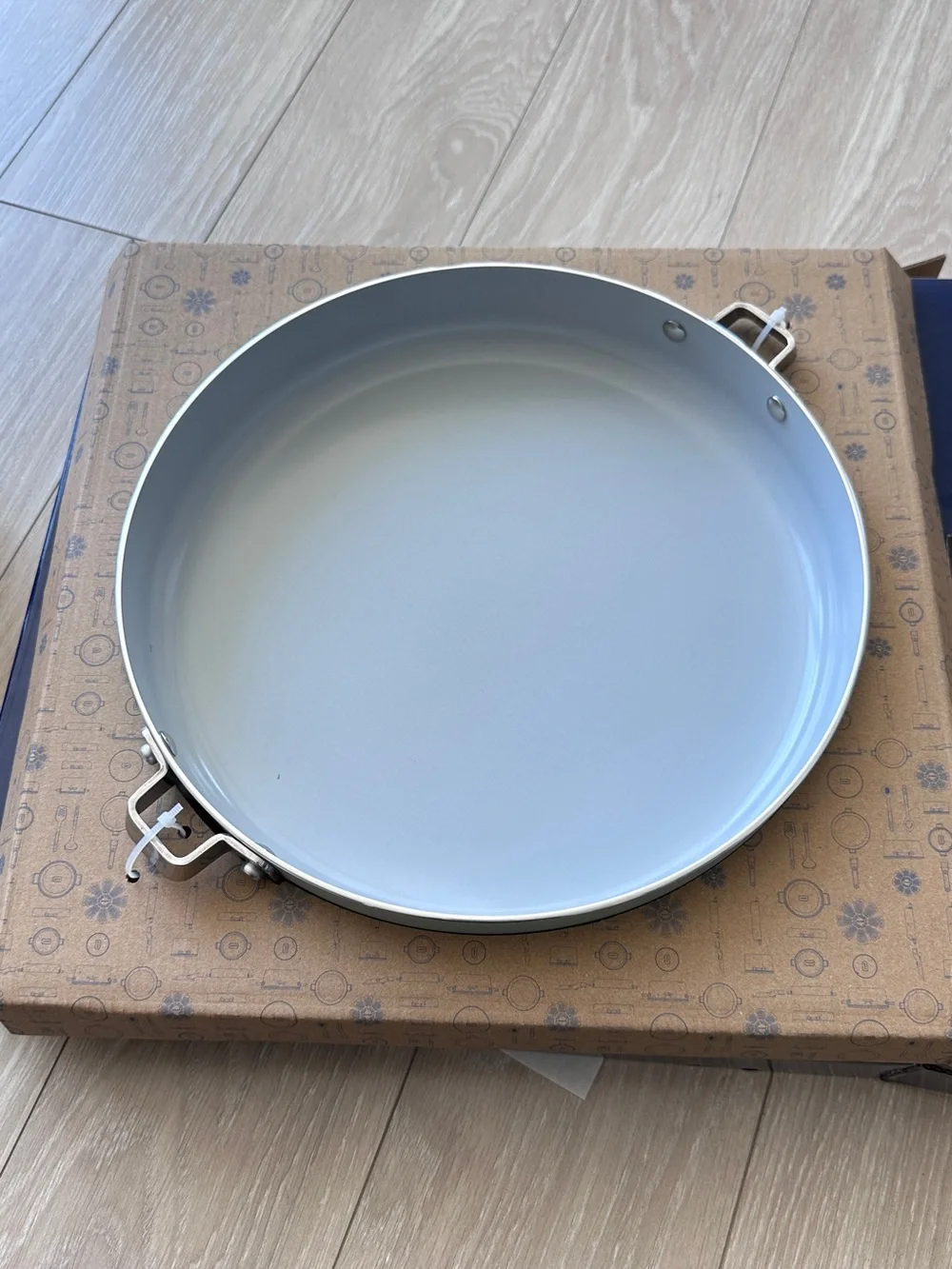 NEW GoodCook Ceramic Frying Pan Skillet, Removable Handle, Induction, Nonstick